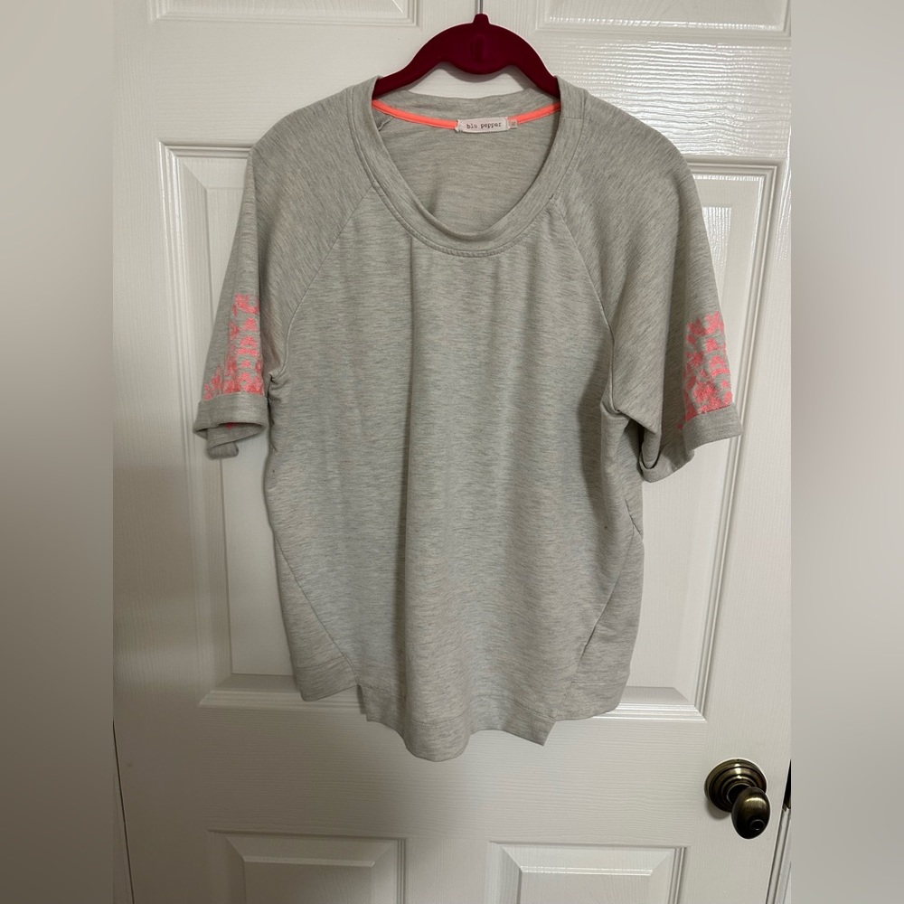 Blu Pepper cotton top, so soft and goes with everything!